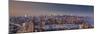 Usa, New York City, Manhattan Skyline from Brooklyn-Michele Falzone-Mounted Photographic Print