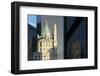 USA, New York City, Manhattan, Skyscraper, Glass Front, Reflection Plaza Hotel-Catharina Lux-Framed Photographic Print