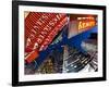 USA, New York City, Manhattan, Times Square, Neon Lights of 42nd Street-Gavin Hellier-Framed Photographic Print