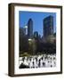 USA, New York City, Manhattan, Wollman Ice Rink in Central Park-Gavin Hellier-Framed Photographic Print