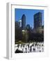 USA, New York City, Manhattan, Wollman Ice Rink in Central Park-Gavin Hellier-Framed Photographic Print