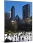 USA, New York City, Manhattan, Wollman Ice Rink in Central Park-Gavin Hellier-Mounted Photographic Print