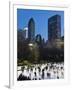 USA, New York City, Manhattan, Wollman Ice Rink in Central Park-Gavin Hellier-Framed Photographic Print