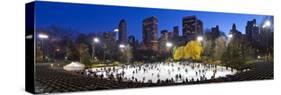 USA, New York City, Manhattan, Wollman Ice Rink in Central Park-Gavin Hellier-Stretched Canvas