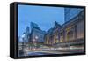 USA, New York, Grand Central Terminal at Dawn-Rob Tilley-Framed Stretched Canvas