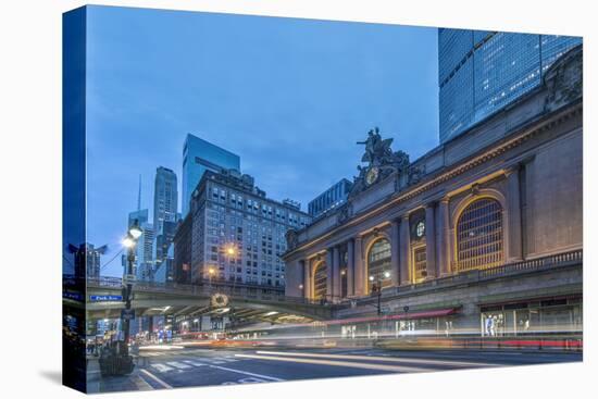 USA, New York, Grand Central Terminal at Dawn-Rob Tilley-Stretched Canvas