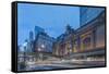 USA, New York, Grand Central Terminal at Dawn-Rob Tilley-Framed Stretched Canvas