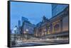 USA, New York, Grand Central Terminal at Dawn-Rob Tilley-Framed Stretched Canvas