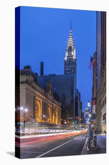 USA, New York, Grand Central Terminal at Dawn-Rob Tilley-Stretched Canvas