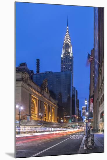 USA, New York, Grand Central Terminal at Dawn-Rob Tilley-Mounted Photographic Print