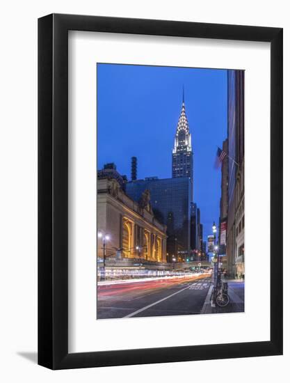 USA, New York, Grand Central Terminal at Dawn-Rob Tilley-Framed Photographic Print