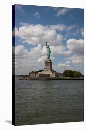 USA, New York, Liberty Island, Statue of Liberty-Samuel Magal-Stretched Canvas