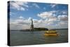 USA, New York, Liberty Island, Statue of Liberty-Samuel Magal-Stretched Canvas