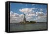 USA, New York, Liberty Island, Statue of Liberty-Samuel Magal-Framed Stretched Canvas