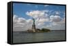 USA, New York, Liberty Island, Statue of Liberty-Samuel Magal-Framed Stretched Canvas