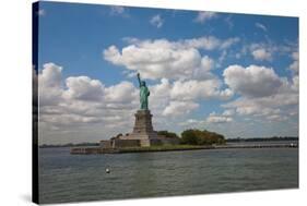 USA, New York, Liberty Island, Statue of Liberty-Samuel Magal-Stretched Canvas