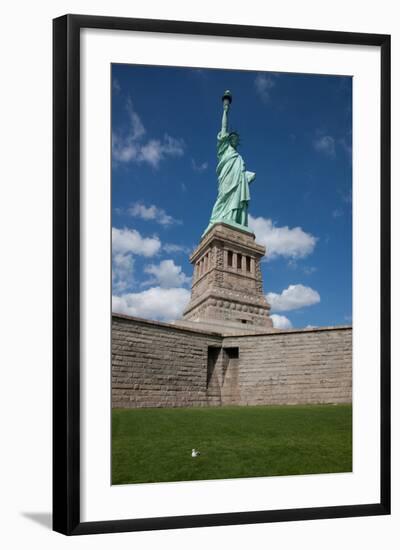 USA, New York, Liberty Island, Statue of Liberty-Samuel Magal-Framed Photographic Print