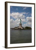 USA, New York, Liberty Island, Statue of Liberty-Samuel Magal-Framed Photographic Print