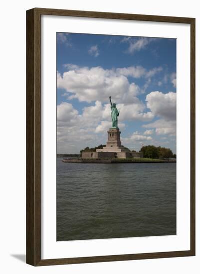 USA, New York, Liberty Island, Statue of Liberty-Samuel Magal-Framed Photographic Print