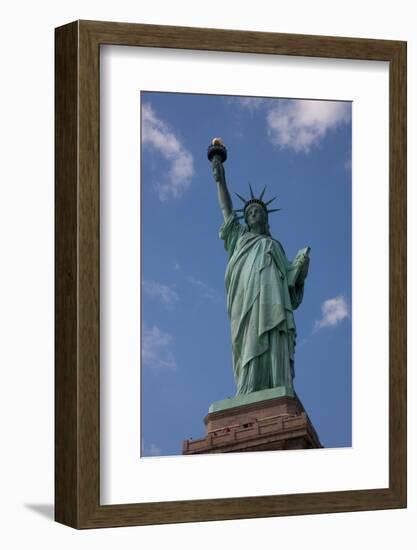 USA, New York, Liberty Island, Statue of Liberty-Samuel Magal-Framed Photographic Print