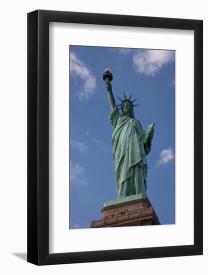 USA, New York, Liberty Island, Statue of Liberty-Samuel Magal-Framed Photographic Print