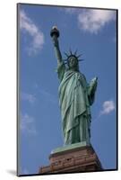 USA, New York, Liberty Island, Statue of Liberty-Samuel Magal-Mounted Photographic Print