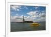 USA, New York, Liberty Island, Statue of Liberty-Samuel Magal-Framed Photographic Print