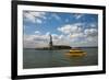 USA, New York, Liberty Island, Statue of Liberty-Samuel Magal-Framed Photographic Print