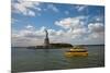 USA, New York, Liberty Island, Statue of Liberty-Samuel Magal-Mounted Photographic Print