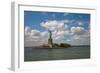 USA, New York, Liberty Island, Statue of Liberty-Samuel Magal-Framed Photographic Print