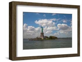 USA, New York, Liberty Island, Statue of Liberty-Samuel Magal-Framed Photographic Print