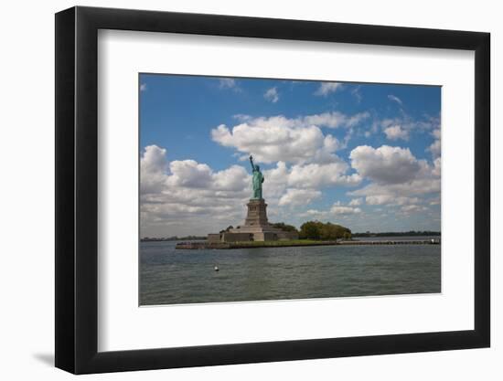 USA, New York, Liberty Island, Statue of Liberty-Samuel Magal-Framed Photographic Print