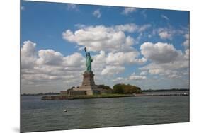 USA, New York, Liberty Island, Statue of Liberty-Samuel Magal-Mounted Photographic Print