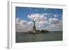 USA, New York, Liberty Island, Statue of Liberty-Samuel Magal-Framed Photographic Print