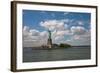 USA, New York, Liberty Island, Statue of Liberty-Samuel Magal-Framed Photographic Print