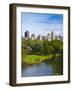 USA, New York, Manhattan, Central Park, Belvedere Lake-Alan Copson-Framed Photographic Print