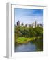 USA, New York, Manhattan, Central Park, Belvedere Lake-Alan Copson-Framed Photographic Print