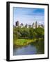 USA, New York, Manhattan, Central Park, Belvedere Lake-Alan Copson-Framed Photographic Print