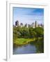 USA, New York, Manhattan, Central Park, Belvedere Lake-Alan Copson-Framed Photographic Print