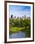 USA, New York, Manhattan, Central Park, Belvedere Lake-Alan Copson-Framed Photographic Print