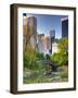 USA, New York, Manhattan, Central Park, the Pond-Alan Copson-Framed Photographic Print