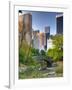 USA, New York, Manhattan, Central Park, the Pond-Alan Copson-Framed Photographic Print