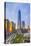 Usa, New York, Manhattan, Downtown, World Trade Center, Freedom Tower or One World Trade Center-Alan Copson-Stretched Canvas