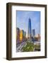 Usa, New York, Manhattan, Downtown, World Trade Center, Freedom Tower or One World Trade Center-Alan Copson-Framed Photographic Print