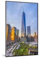 Usa, New York, Manhattan, Downtown, World Trade Center, Freedom Tower or One World Trade Center-Alan Copson-Mounted Photographic Print