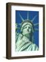 USA, New York, Manhattan, Liberty Island, Statue of Liberty-Alan Copson-Framed Photographic Print
