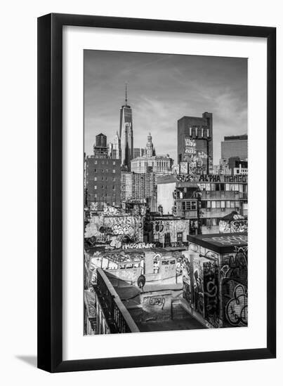 Usa, New York, Manhattan, Lower Manhattan, Chinatown-Alan Copson-Framed Photographic Print