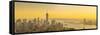 Usa, New York, Manhattan, Lower Manhattan, Freedom Tower-Alan Copson-Framed Stretched Canvas