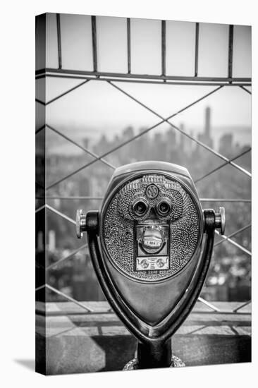 Usa, New York, Manhattan, Lower Manhattan from Empire State Building, Freedom Tower in Background-Alan Copson-Stretched Canvas