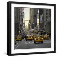 USA, New York, Manhattan, Midtown, 7th Avenue-Alan Copson-Framed Photographic Print